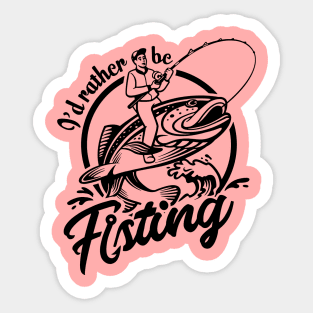 Fishing For Life Sticker